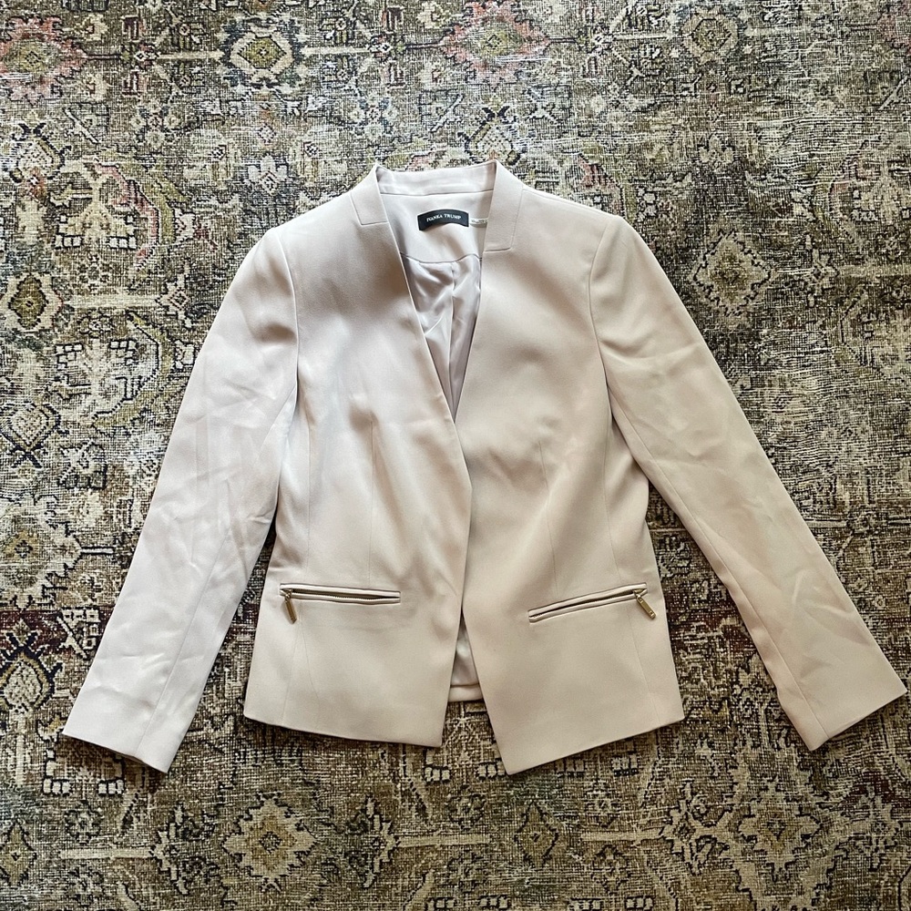 Ivanka Trump Tan Blazer Size 10